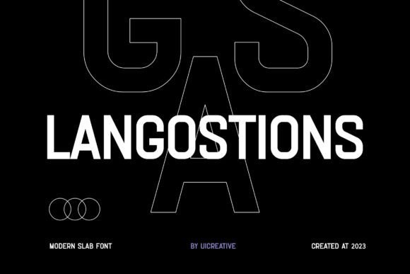 Langostions Font - Featured Image