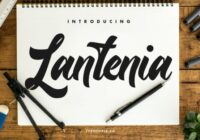 Lantenia Font - Featured Image