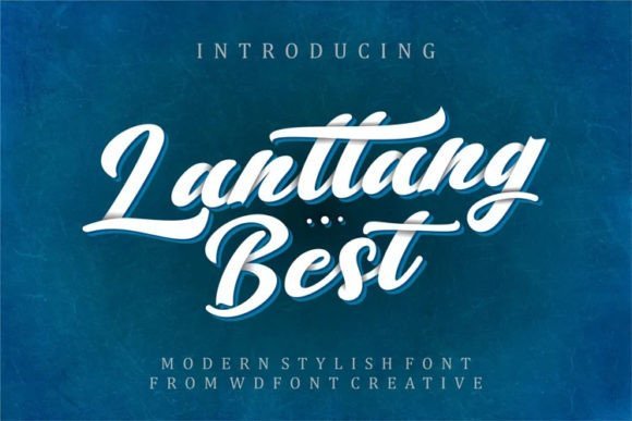 Lanttang Best Font - Featured Image