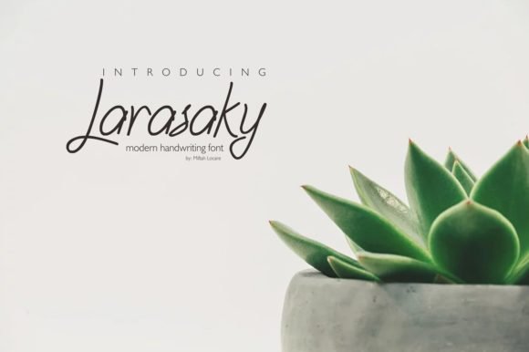 Larasaky Font - Featured Image