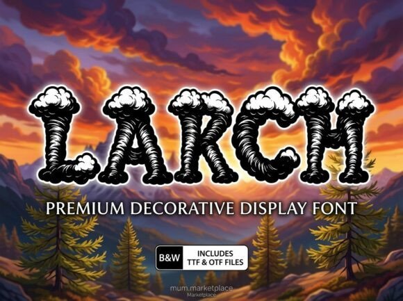 Larch Font - Featured Image