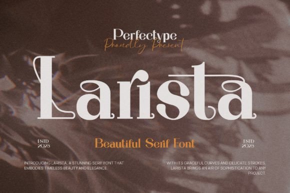 Larista Font - Featured Image