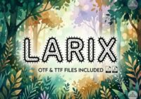 Larix Font - Featured Image