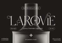 Larovie Font - Featured Image