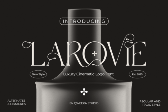 Larovie Font - Featured Image