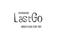 LastGo Font - Featured Image