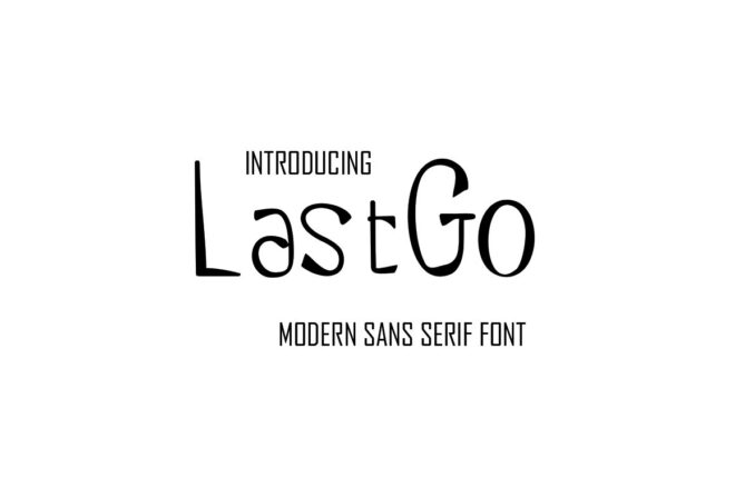 LastGo Font - Featured Image