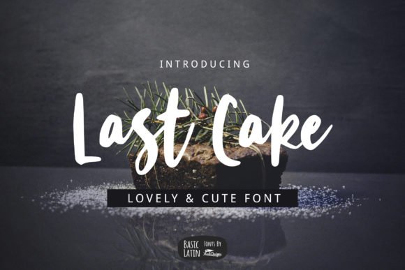 Last Cake Font - Featured Image