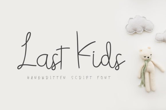 Last Kids Font - Featured Image