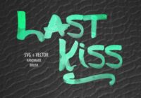 Last Kiss Font - Featured Image