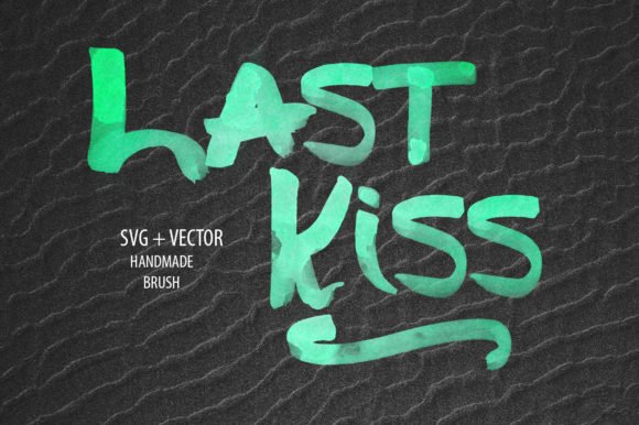 Last Kiss Font - Featured Image