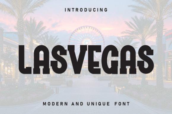 Lasvegas Font - Featured Image