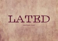 Lated Font - Featured Image
