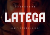 Latega Font - Featured Image