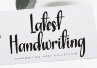 Latest Handwriting Font - Featured Image