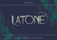 Latone Font - Featured Image