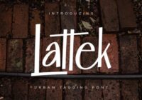 Lattek Font - Featured Image