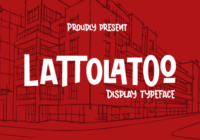 Lattolatoo Font - Featured Image