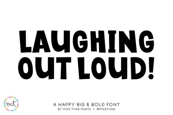 Laughing out Loud Font - Featured Image