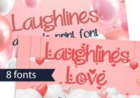 Laughlines Font - Featured Image