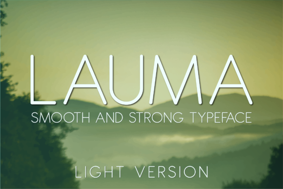 Lauma Light Font - Featured Image