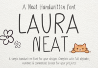 Laura Neat Font - Featured Image