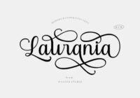 Laurania Font - Featured Image
