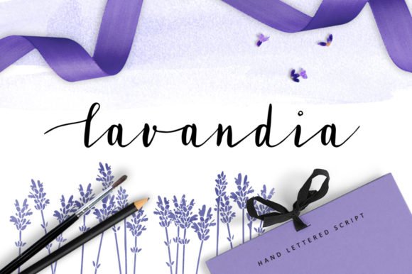 Lavandia Font - Featured Image