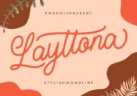 Layttona Font - Featured Image