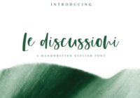 Le Discussioni Font - Featured Image