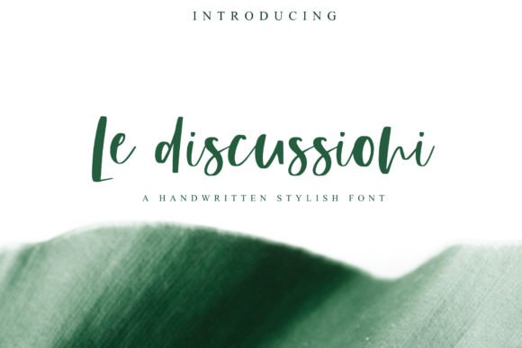 Le Discussioni Font - Featured Image
