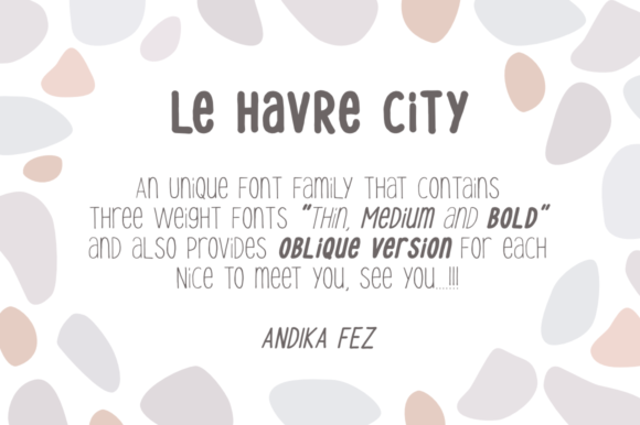 Le Havre City Font - Featured Image
