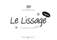 Le Lissage Font - Featured Image