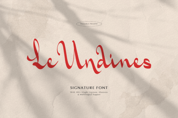 Le Undines Font - Featured Image