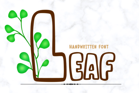 Leaf Font - Featured Image