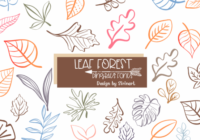 Leaf Forest Font - Featured Image
