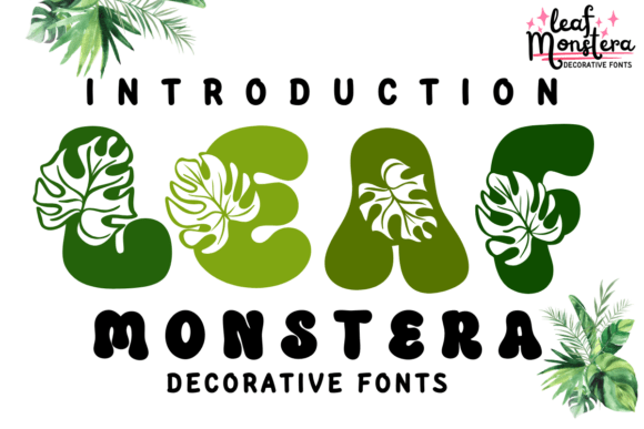 Leaf Monstera Font - Featured Image