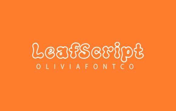 Leafscript Font - Featured Image