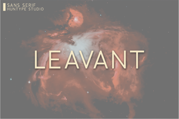 Leavant Font - Featured Image