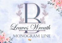 Leaves Wreath Font - Featured Image