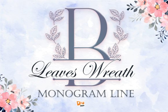 Leaves Wreath Font - Featured Image