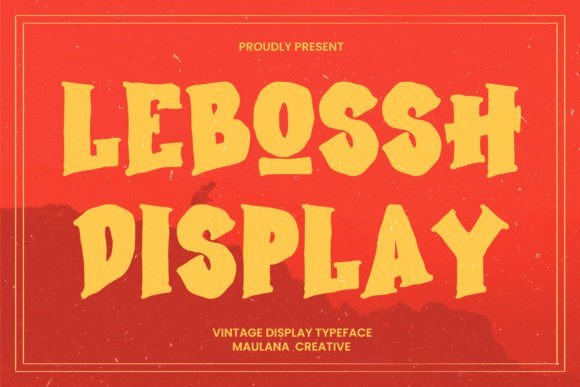 Lebossh Font - Featured Image