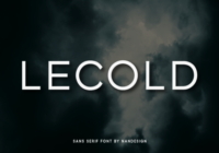 Lecold Font - Featured Image