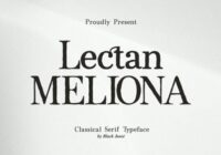Lectan Meliona Font - Featured Image