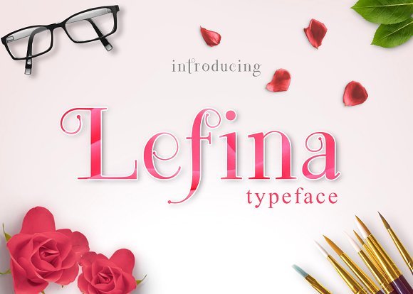 Lefina Font - Featured Image