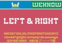 Left and Right Font - Featured Image