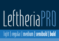 LeftheriaPRO Font - Featured Image