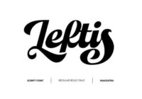 Leftis Font - Featured Image