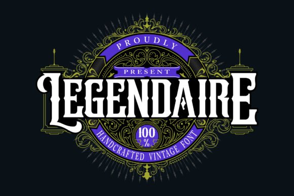 Legendarie Font - Featured Image