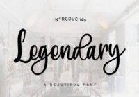 Legendary Font - Featured Image